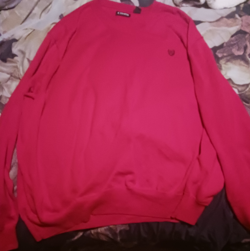 Champs Sweater Big and tall Red sweater